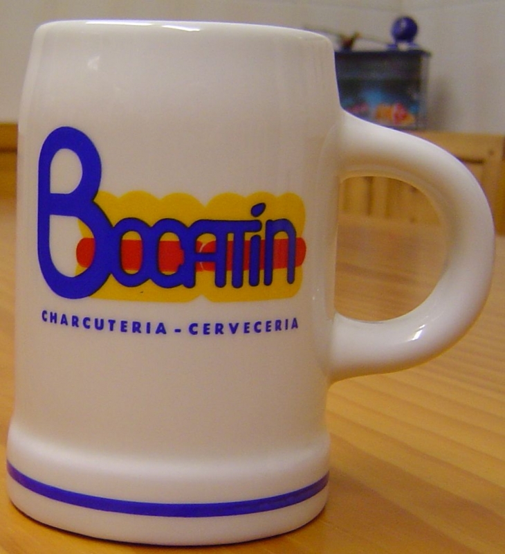 JARRA CERVEZA EDICION ESPECIAL BOCATIN NUEVA